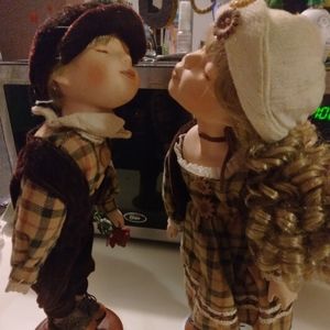 Set of porcelain dolls